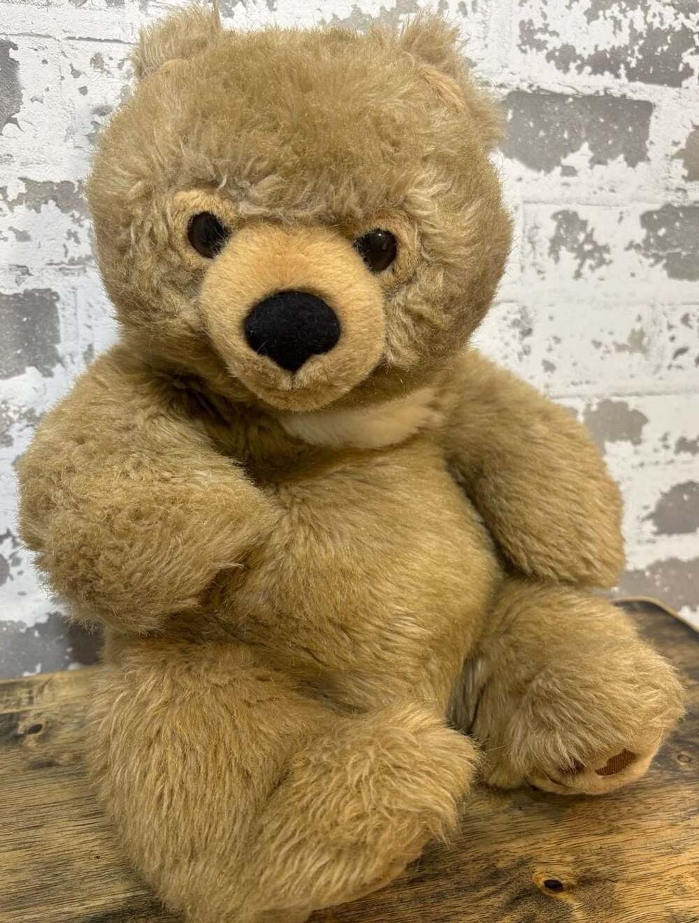 Trudi Plush Teddy Bear Stuffed Animal Brown